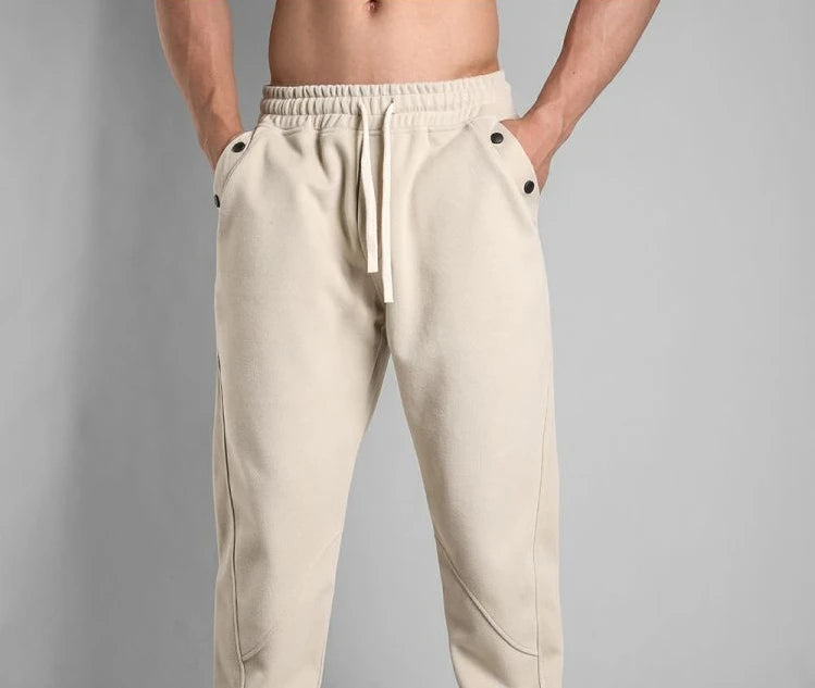 Man Sports Pants Harem Black Plain Sweatpants for Men Korean Popular Clothes Adult Sweat-shirt Trousers Tracksuit Bottoms Luxury