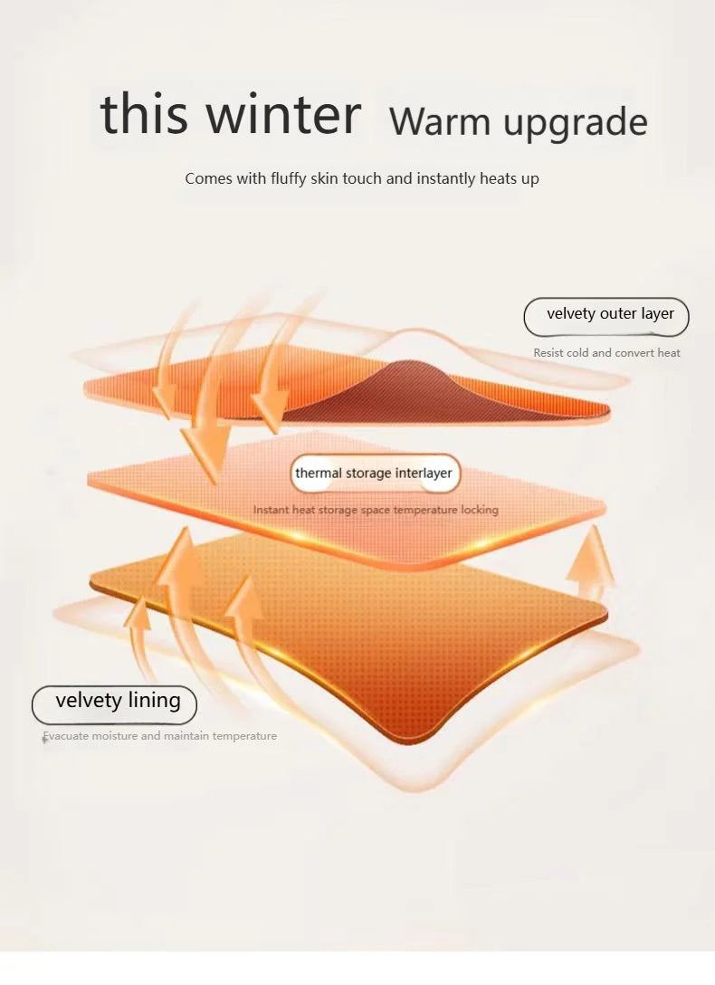 Winter Lambswool Men's Sets Thickened Fleece Sweatshirt Suit Men's Two-piece Hooded Tracksuit Men Sweatshirts Eu Sizes XS-2XL