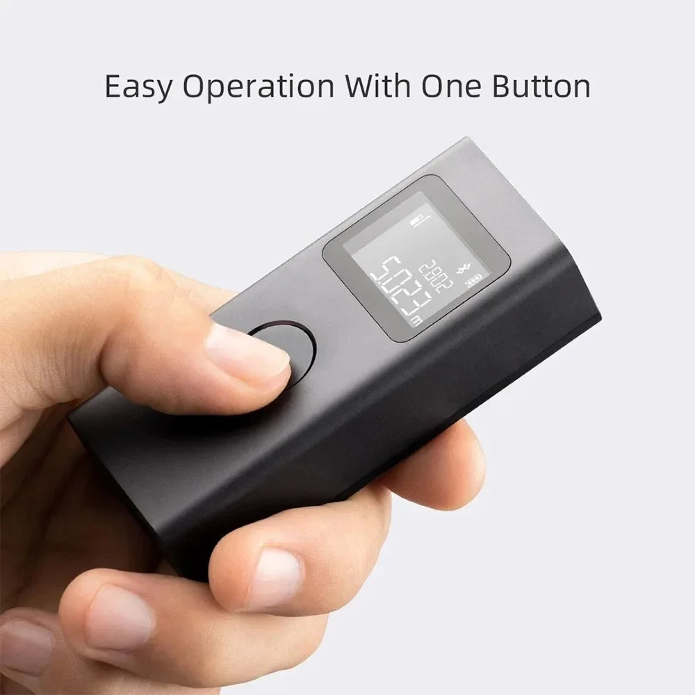 Original Xiaomi Mijia Smart Laser Rangefinder Real Time Distance Meter LCD Display Laser Range Finder Tape Measure Real Time New