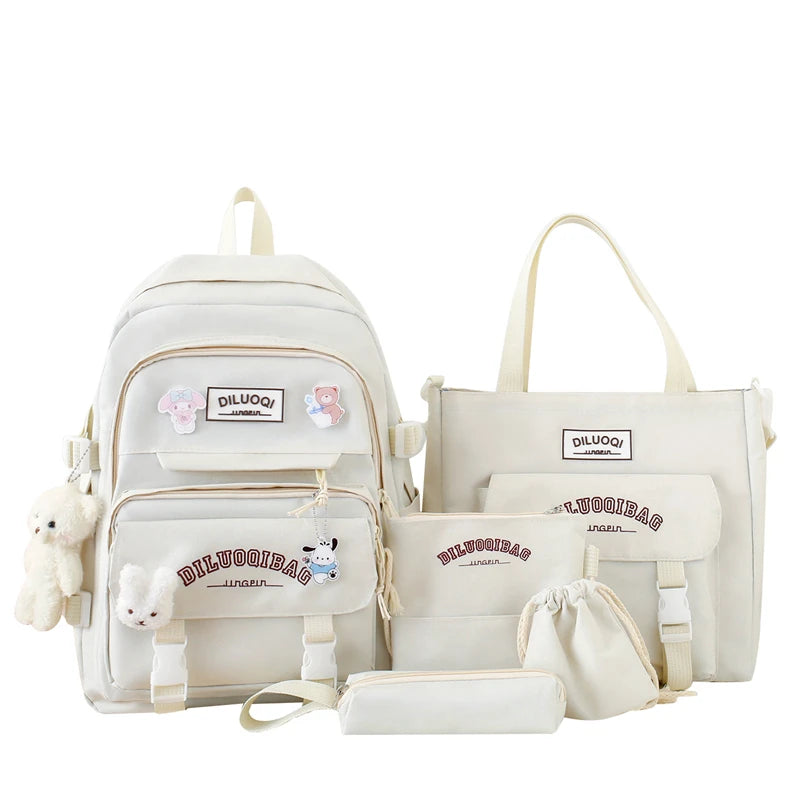 Backpacks Tuition Bag Pencil Case Crossbody Bag High Capacity School Bags 2024 Hot Sale for Girls and Boys Mochilas Escolares