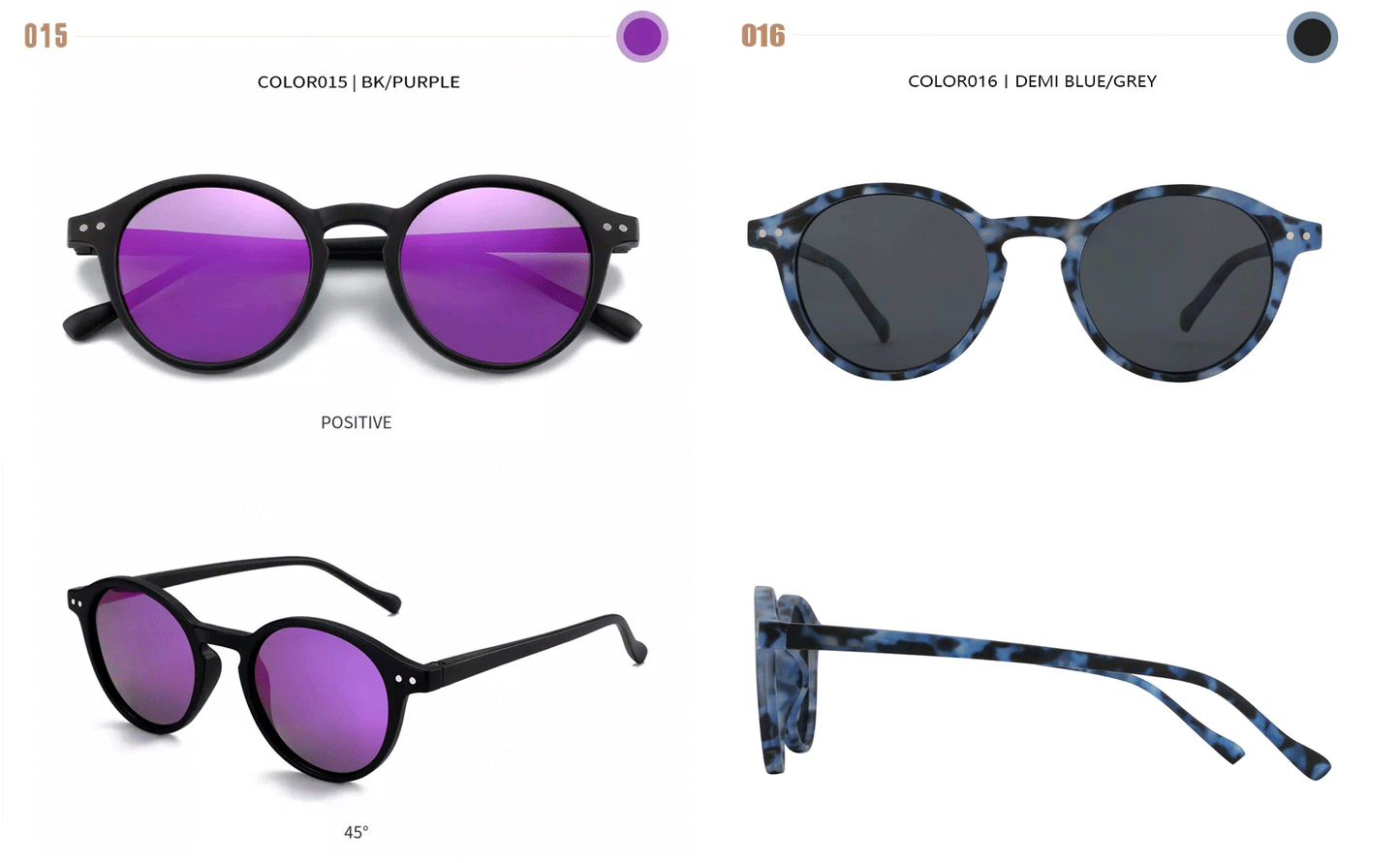 ZENOTTIC Retro Polarized Sunglasses 2023 2024 Men Women Vintage Small Round Frame Sun Glasses Polarized Lens UV400 Goggles Shade