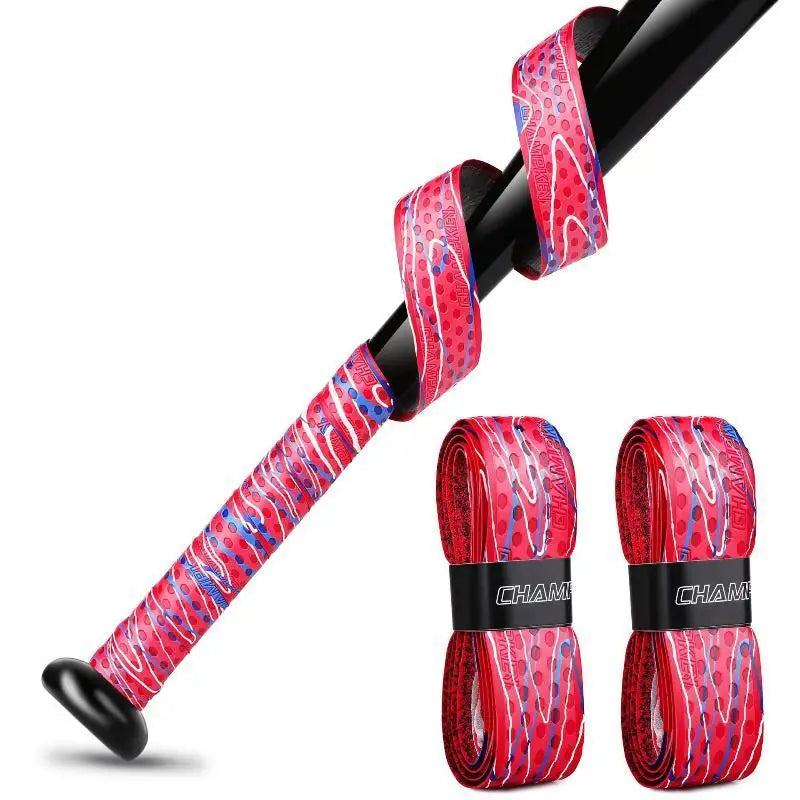 Baseball Bat Grip Tapes Non Slip Abrasion Resistant Comfortable Grip for Softball Family Leisure Outdoor Games