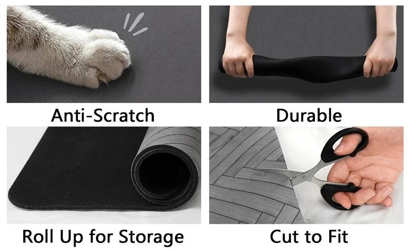 Pet Feeding Placemat For Dogs Cats Absorbent Pets Feeding Mat Waterproof Rubber Backing Quick Dry Pets Food and Water Bowl Pad
