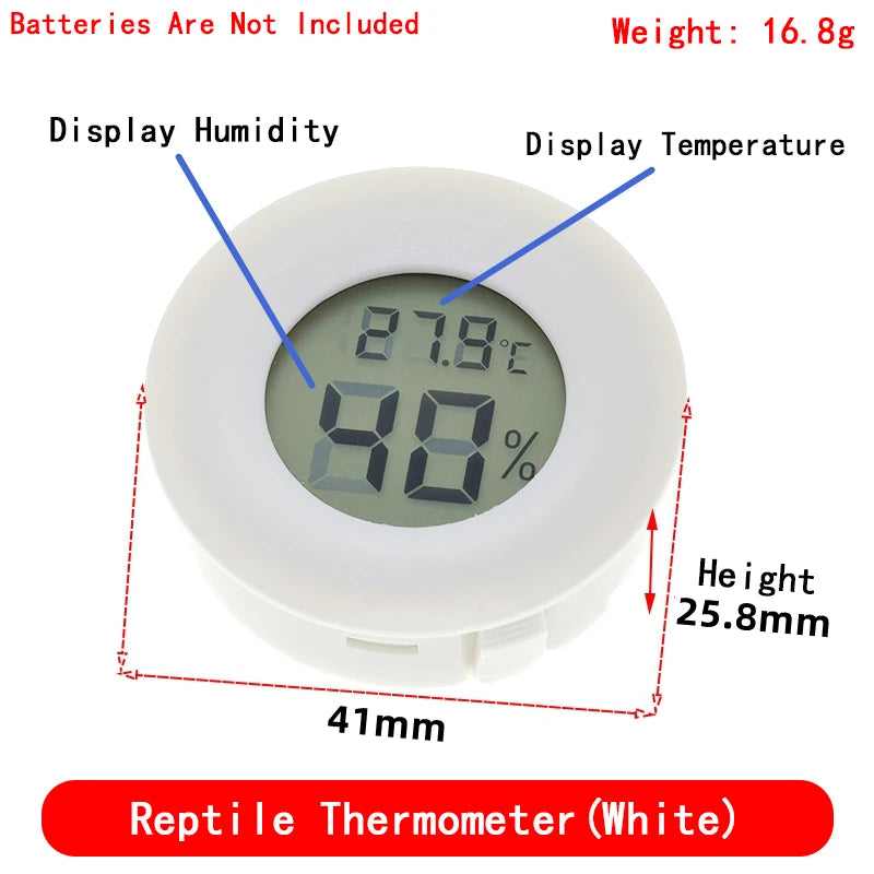 Mini LCD digital thermometer used for freezer temperature - 50-110℃ refrigerator thermometer indoor and outdoor waterproof probe