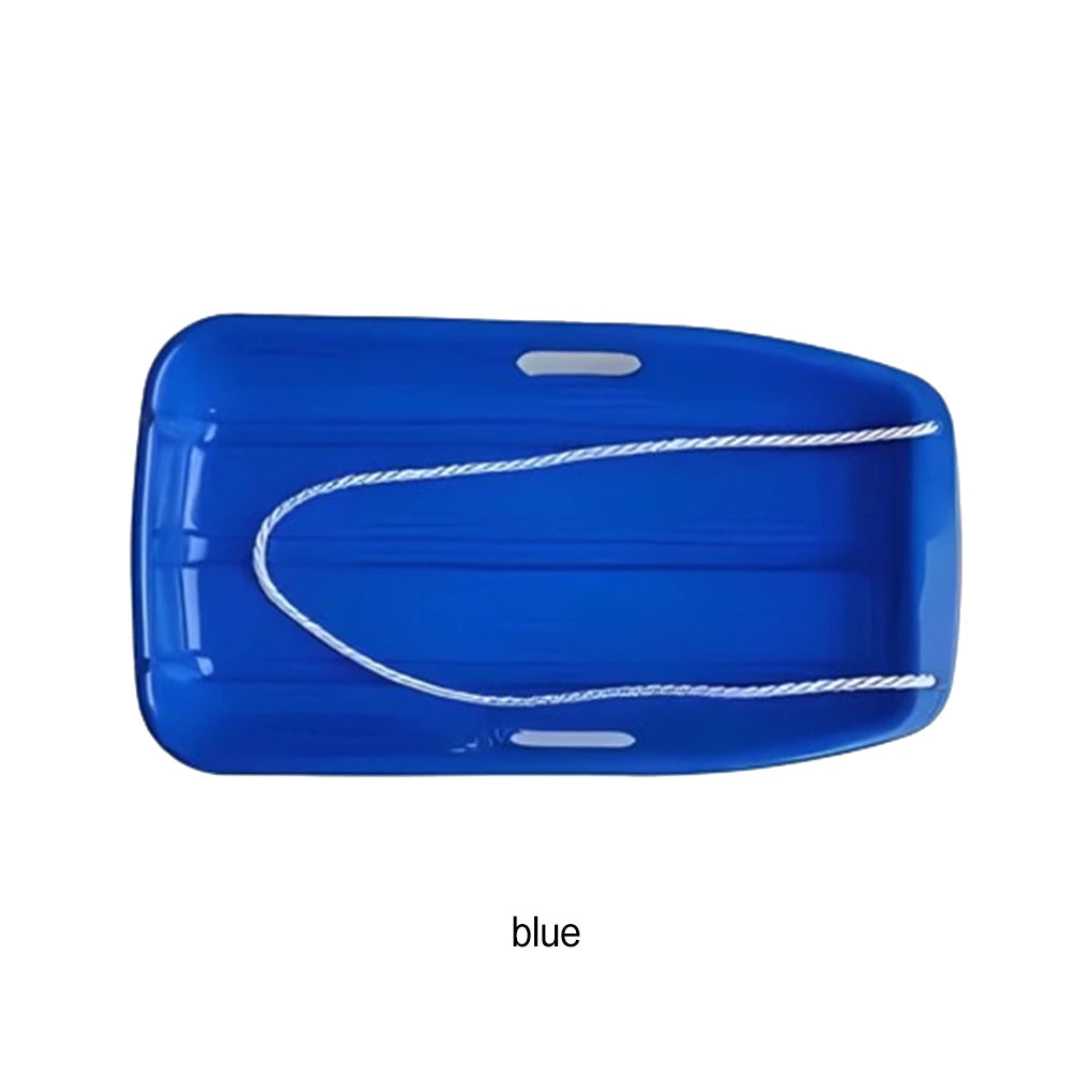 65cm Winter Toboggan Sled Pull Board Winter Fun With Grass Sliding Board for Kids And Adults Skiing Skating For Sand Skiing