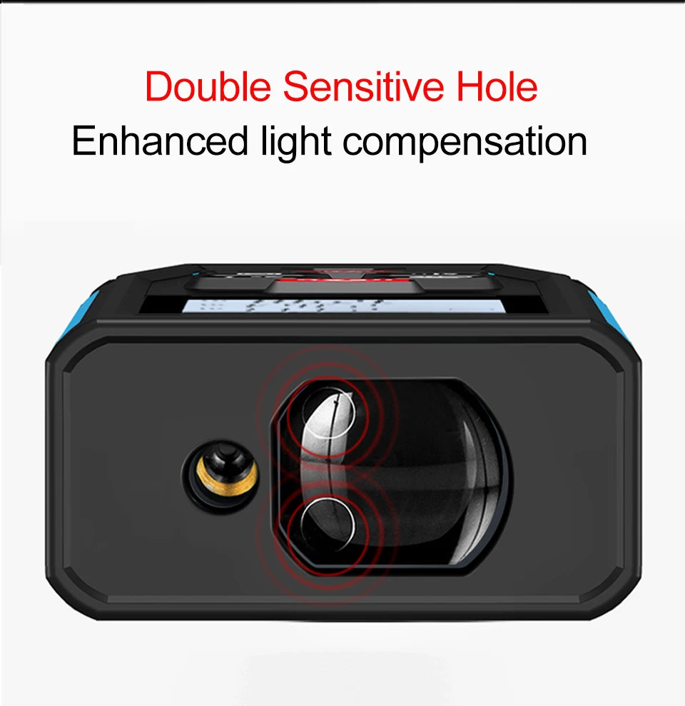 SNDWAY laser distance meter 40M 60M 80M 100M rangefinder trena laser tape range finder build measure device ruler test tool