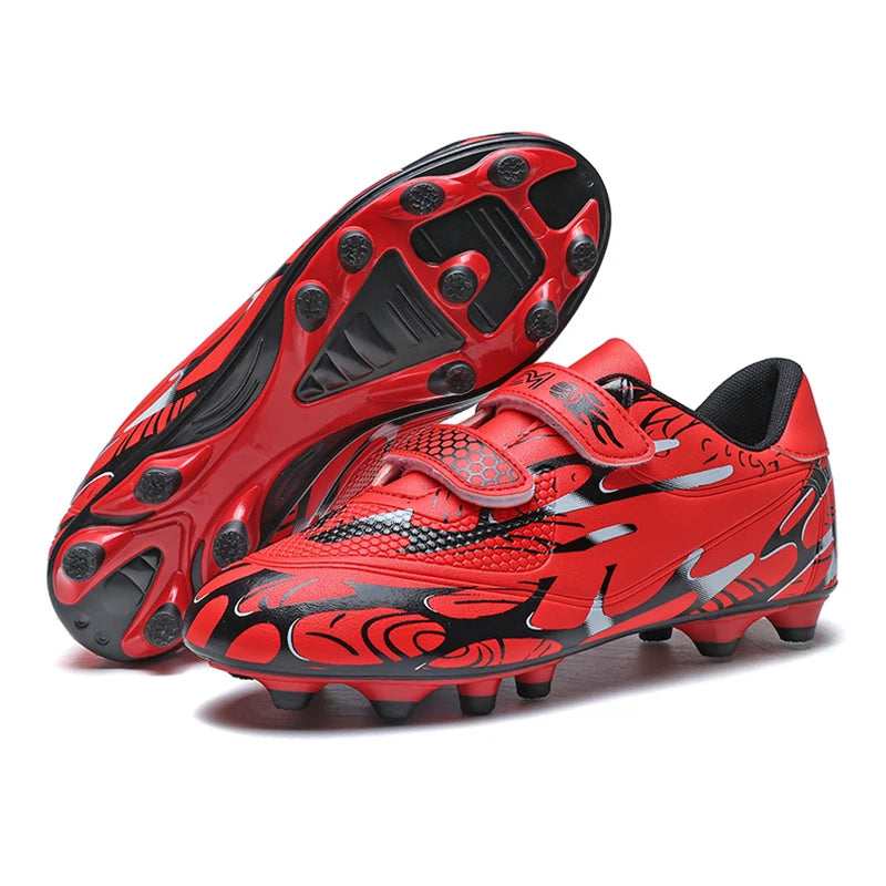 Kids Soccer Shoes School Football Boots Professional Cleats Grass Training Sport Footwear Boys Outdoor Futsal Soocer Boots 28-38