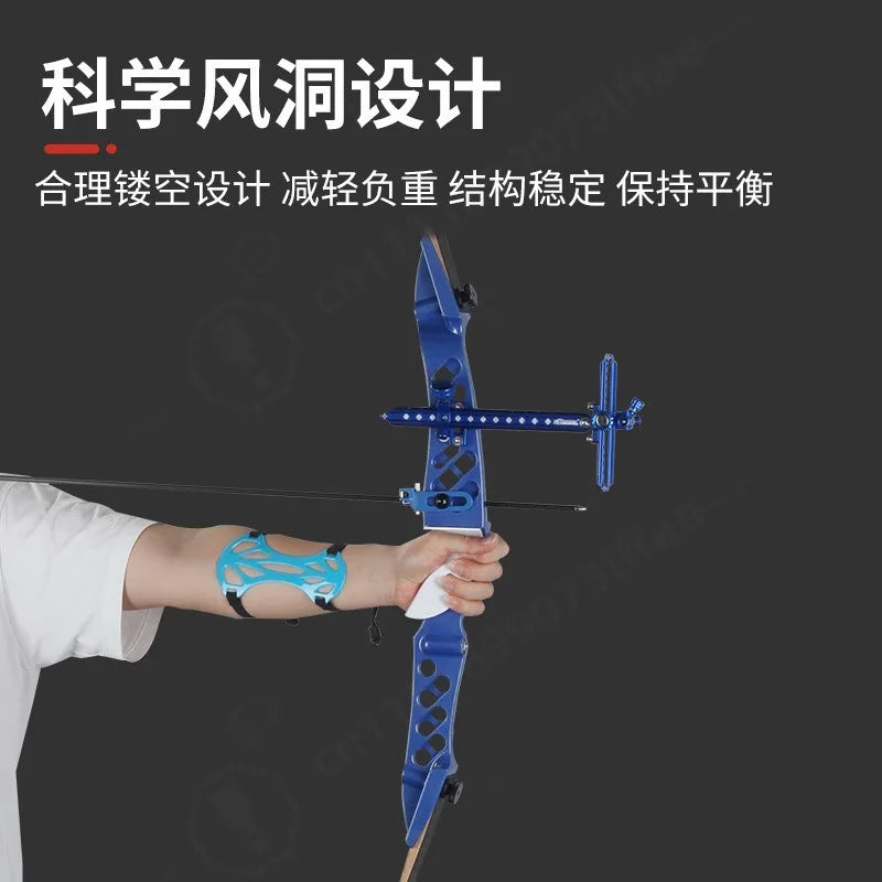 68 Inch Takedown Recurve Bow 16‑38Lbs Draw Weight Archery Equipment For Outdoor Sport Target Shooting Training Practice