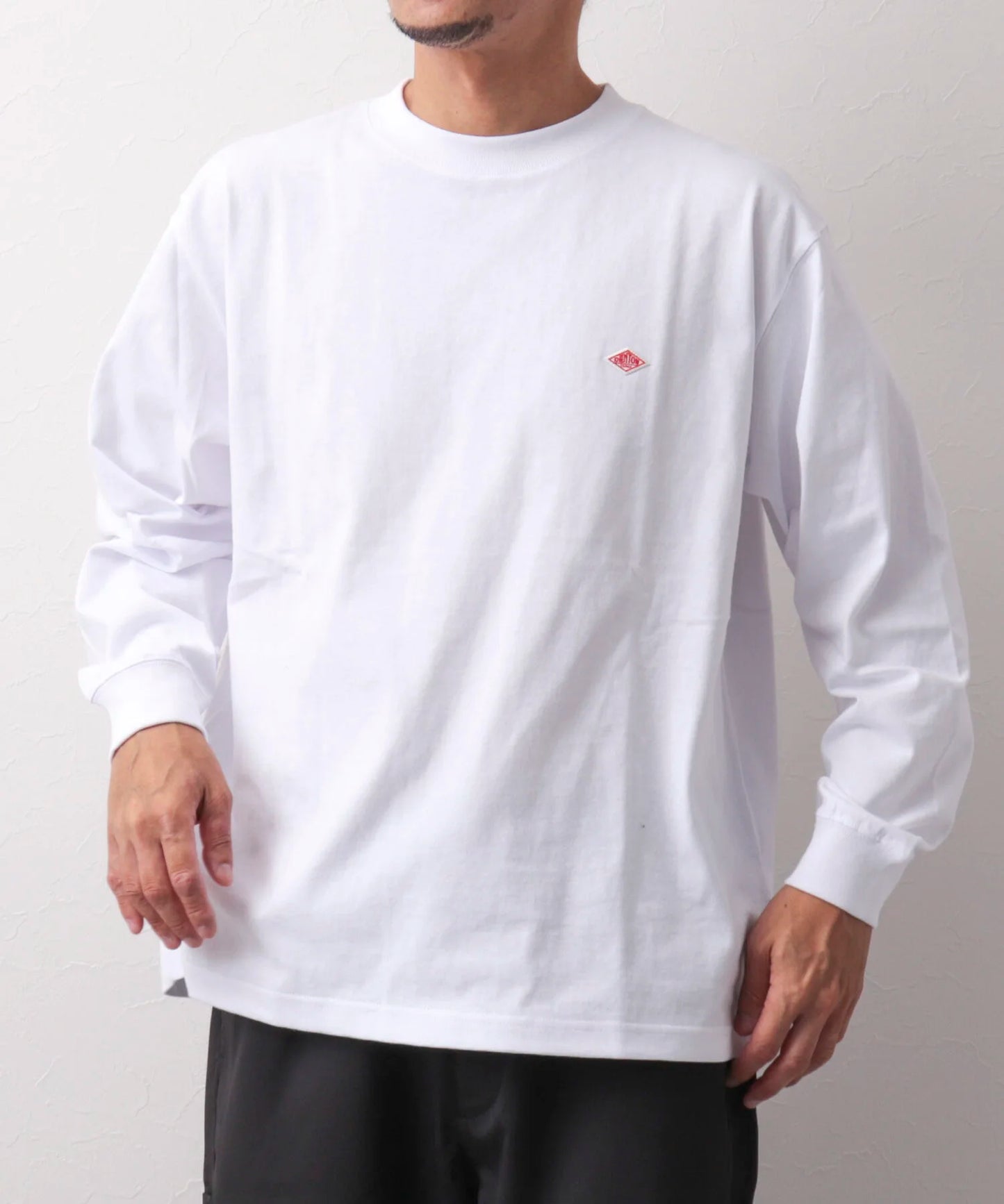 Embroidery Cotton 100% Long-sleeved Men's T Shirt 2025 New Round-collar Solid-color women T-shirt for Male Tshirt Man Tops Tees