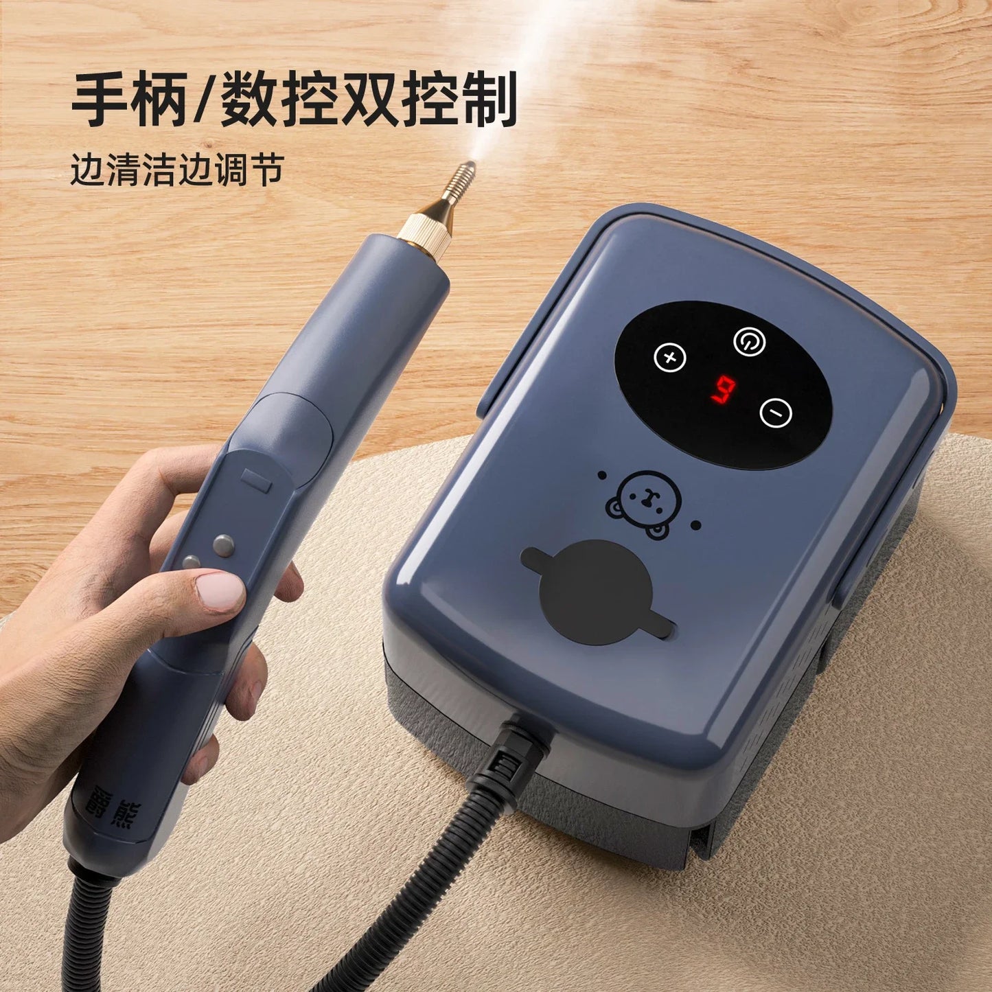 220V Steam Cleaner Multi Function High Temperature Pressure Washer for Home Fabric  Kitchen EW