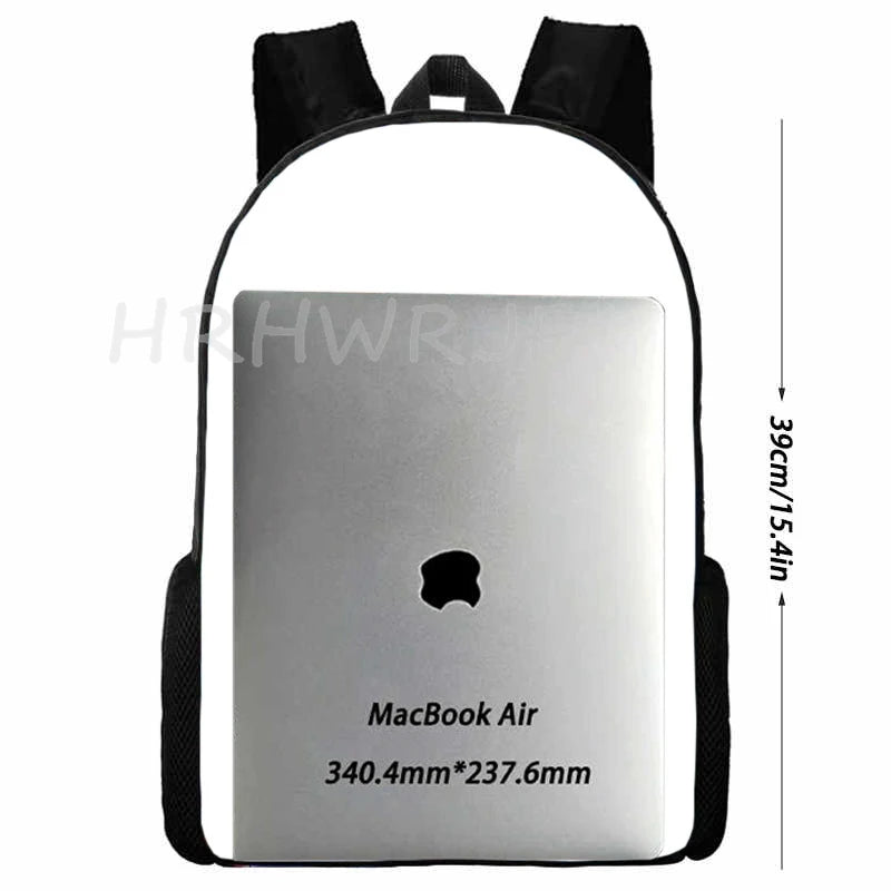 Cars School Backpack For Boys Girls Cartoon Game Knapsack Primary Backpacks Kids Satchels Space School Bags With Shoulder Bags