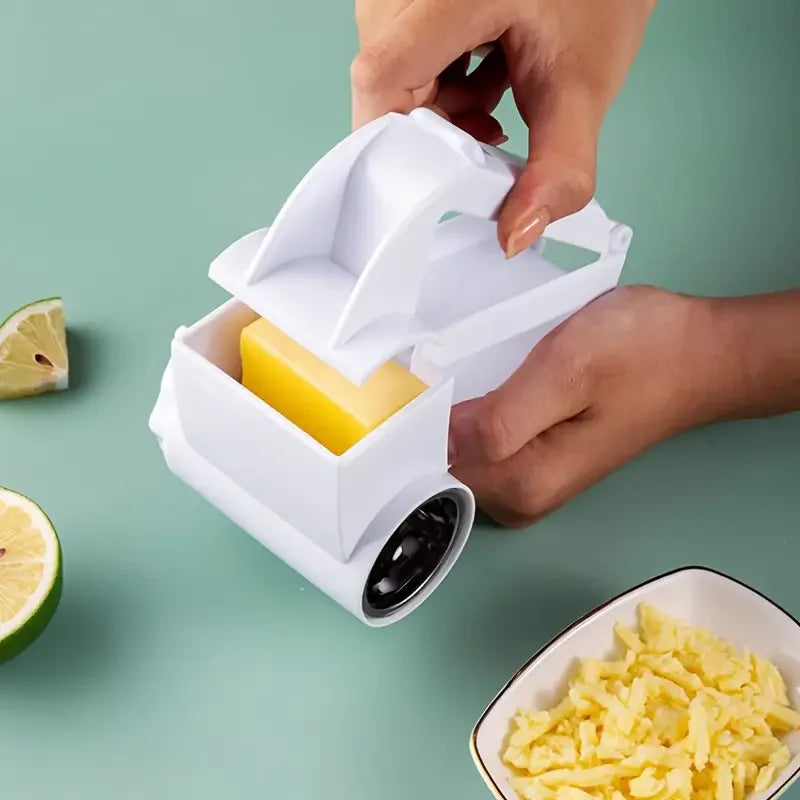 Rotary Cheese Grater - Hand Crank Easy Operation | Perfect for Pasta & Pizza Topping Your Pizza Making Best Friend Easy to Clean