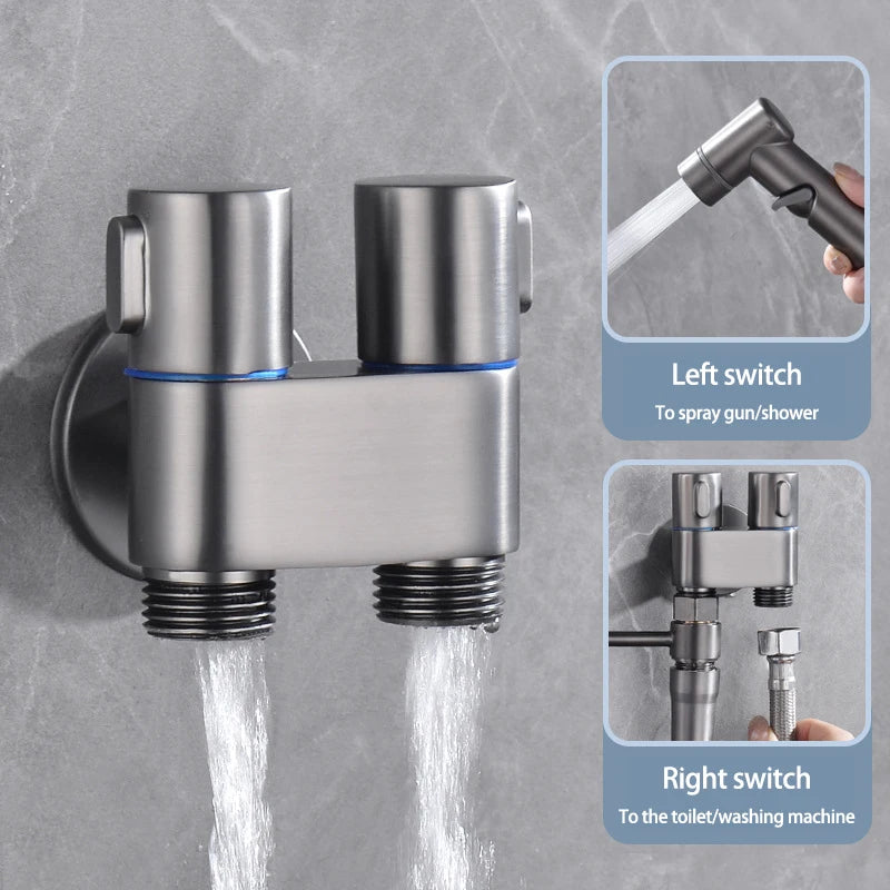 Toilet Cleaning Bidet Toilet Sprayer Set Cold Water Portable Bidet Toilet Accessories Handheld Bathroom Wash Anal Douche