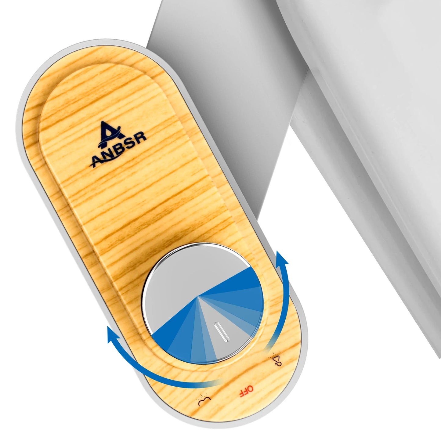 Bidet Attachment for Toilet - Dual Retractable Nozzles Bidet(Hygienic Rear & Feminine Wash) with Adjustable Water Pressure