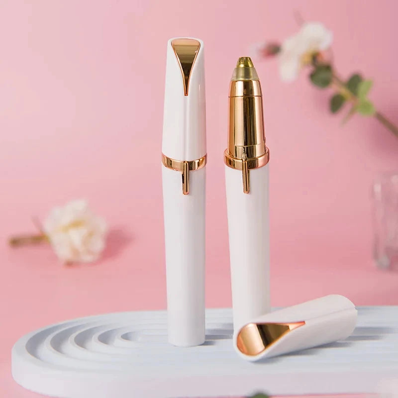 Electric Eyebrow Trimmer Electric Face Eyebrow Hair Trimmer Mini Portable Women Body Shaver Remover Blade Eye Rechargeable