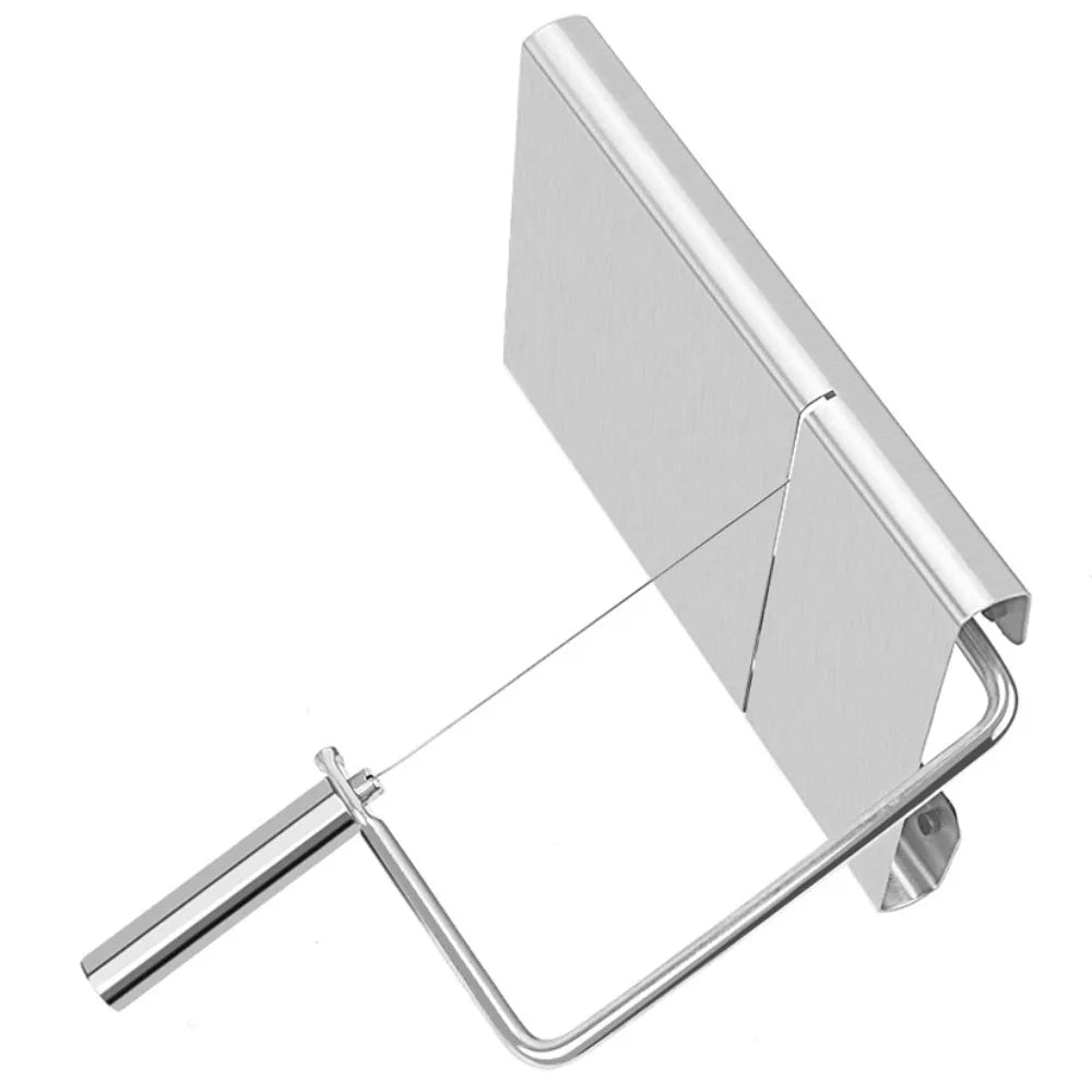 Stainless Steel Multifunctional Cheese Slicer with Scale Sausage Ham Cheese Cutter Butter Slicer Household Accessories
