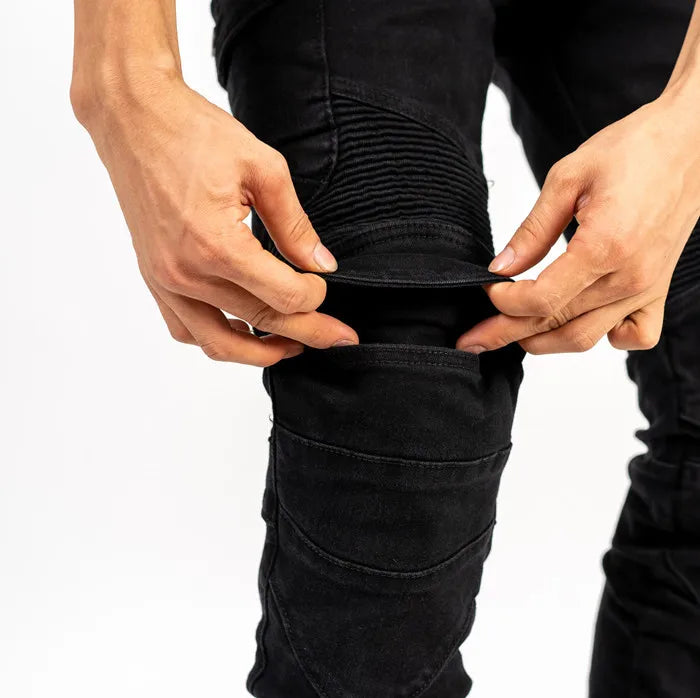 Motorcycle riding pants, motorcycle pants jeans with protective gear4 seasons spring men's women's casual anti-drop pants