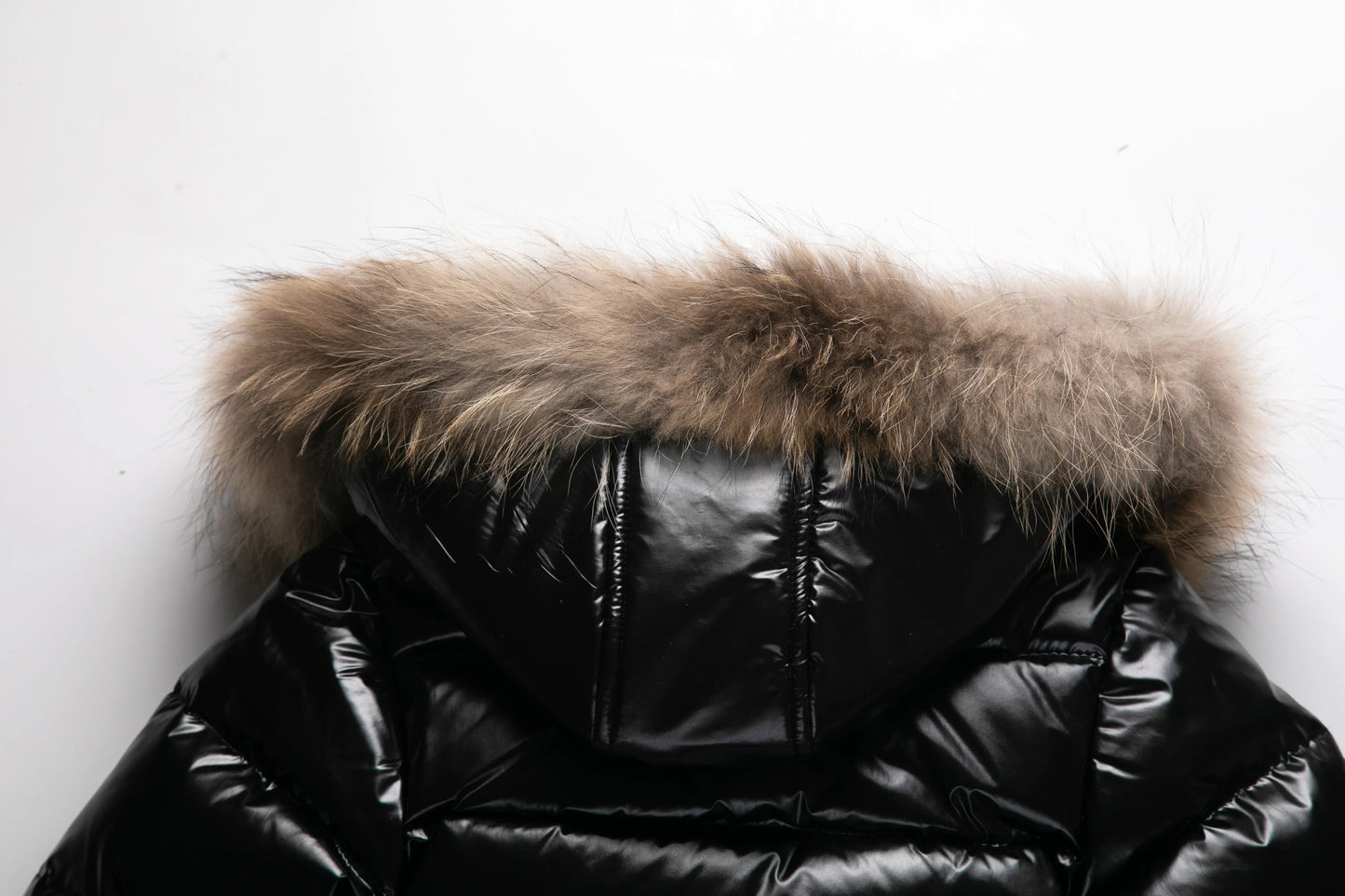 2025 Winter Down Jacket For Girl Real Fur Waterproof Shiny Thicken Warm Boy Winter Outerwear Coat 1-8 Years Kids Parka Outfit