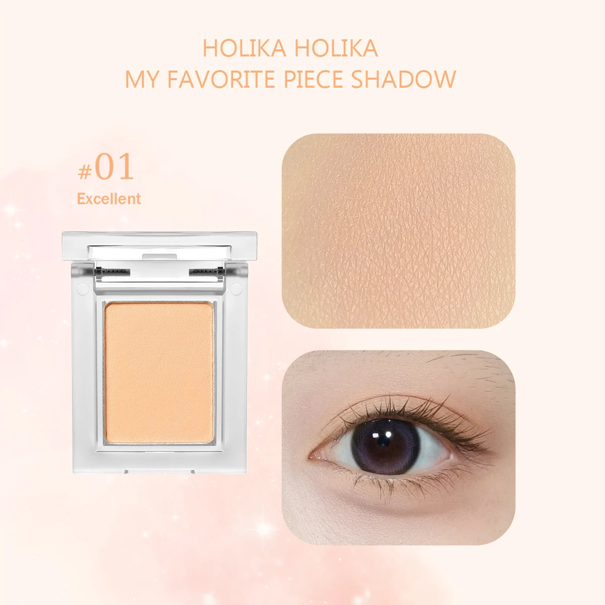 HOLIKA HOLIKA My Favorite Piece Shadow-8 Shades,Highly Pigmented,Long-Lasting&Fade-Resistant,Smoky Party,K-Beauty,Korean Makeup