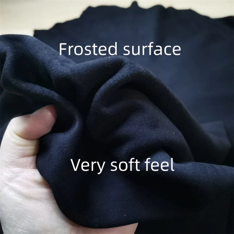 1mm Brown Black Sheep Suede .Top Leather.Real Leather Fabric.Handmade DIY For Clothes Inside.Package Edge.Whole Sheepskin