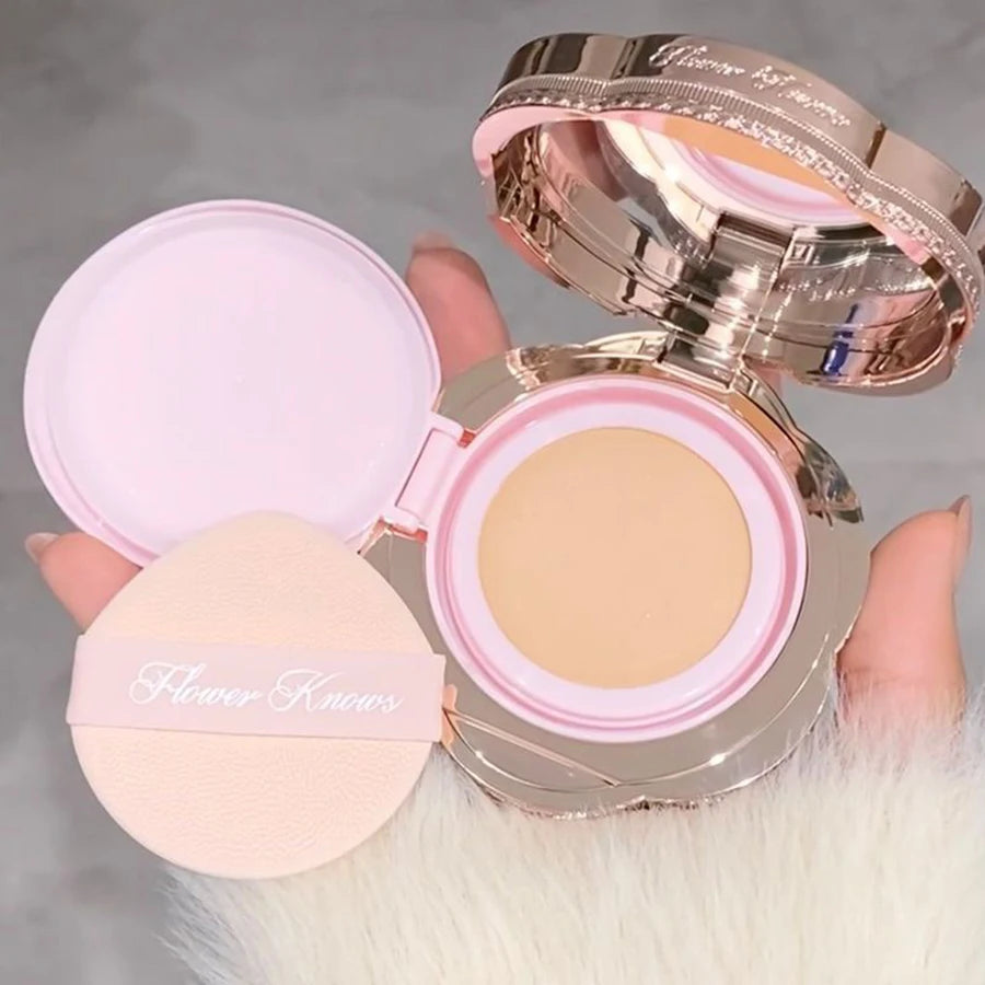 [New Product] Bonnie Garden Flower Knows Air Cushion Powder Delicate Skin Concealer Makeup