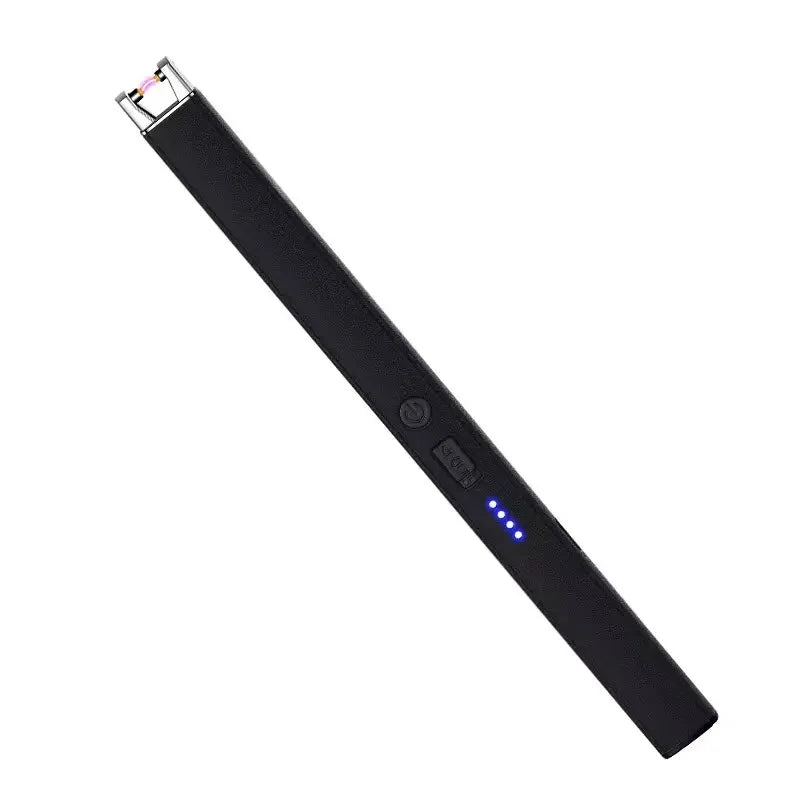 Outdoor Barbecue USB Arc Lighter Rechargeable Long Kitchen Gas Stove Lighter Windproof Plasma Arc Flameless Lighter