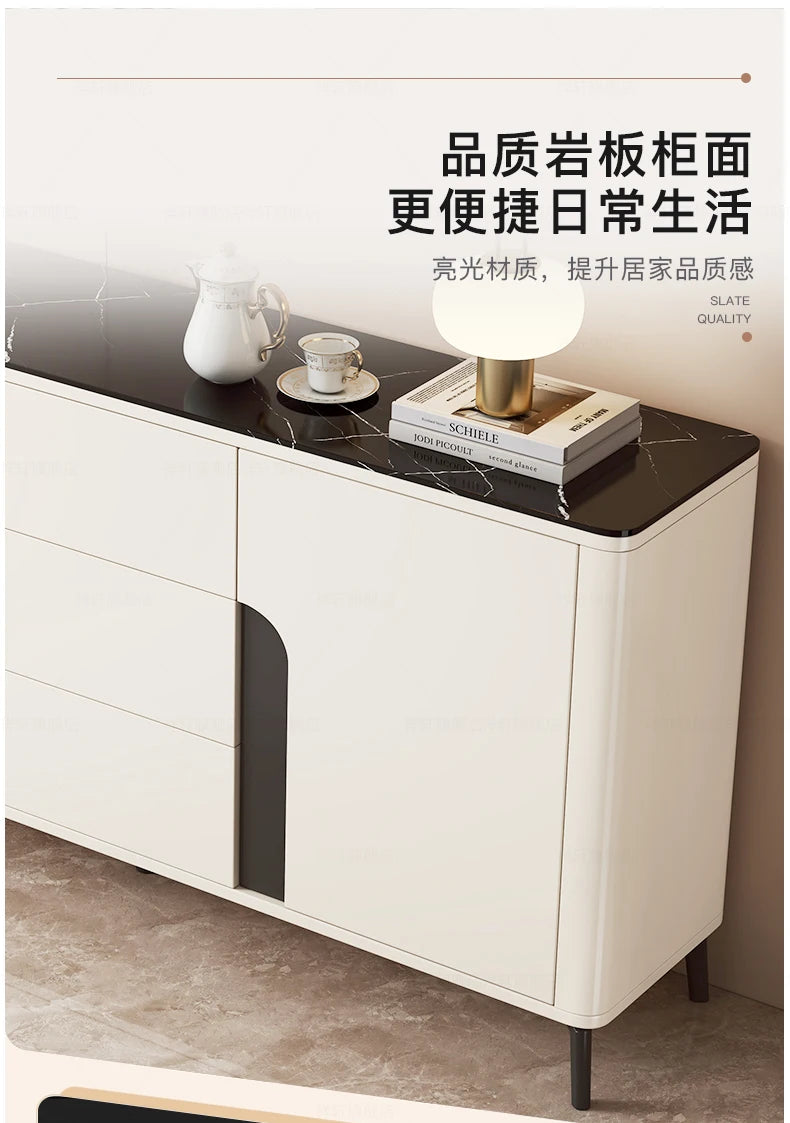 Italian Trendy Living Room Cabinets Luxury Elegant Modern Nordic Storage Cabinet Exquisite Glamour Vetrina Soggiorno Furniture
