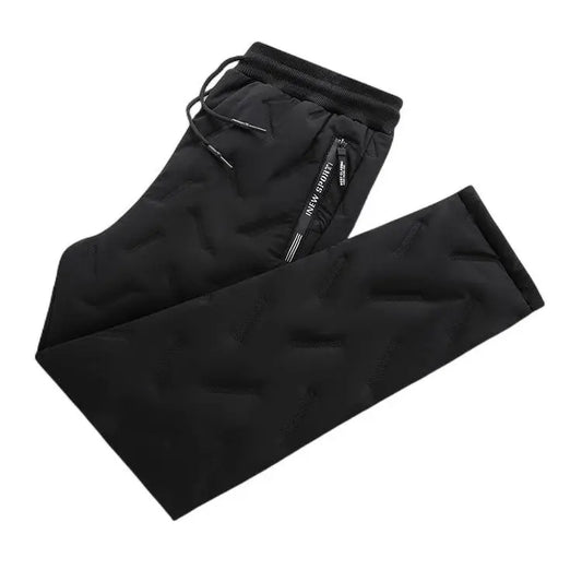 Lamb Velvet Fce Lined Thi Cotton Pants Men's Autumn Winter New Loose Large Size Northeast Cold Proof Warm Trousers