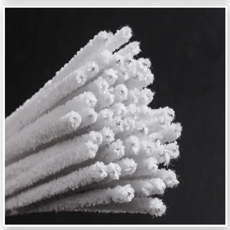 Smoking Essentials: 100pcs Wooden Pipe Cleaning Tools for Tobacco Pipes