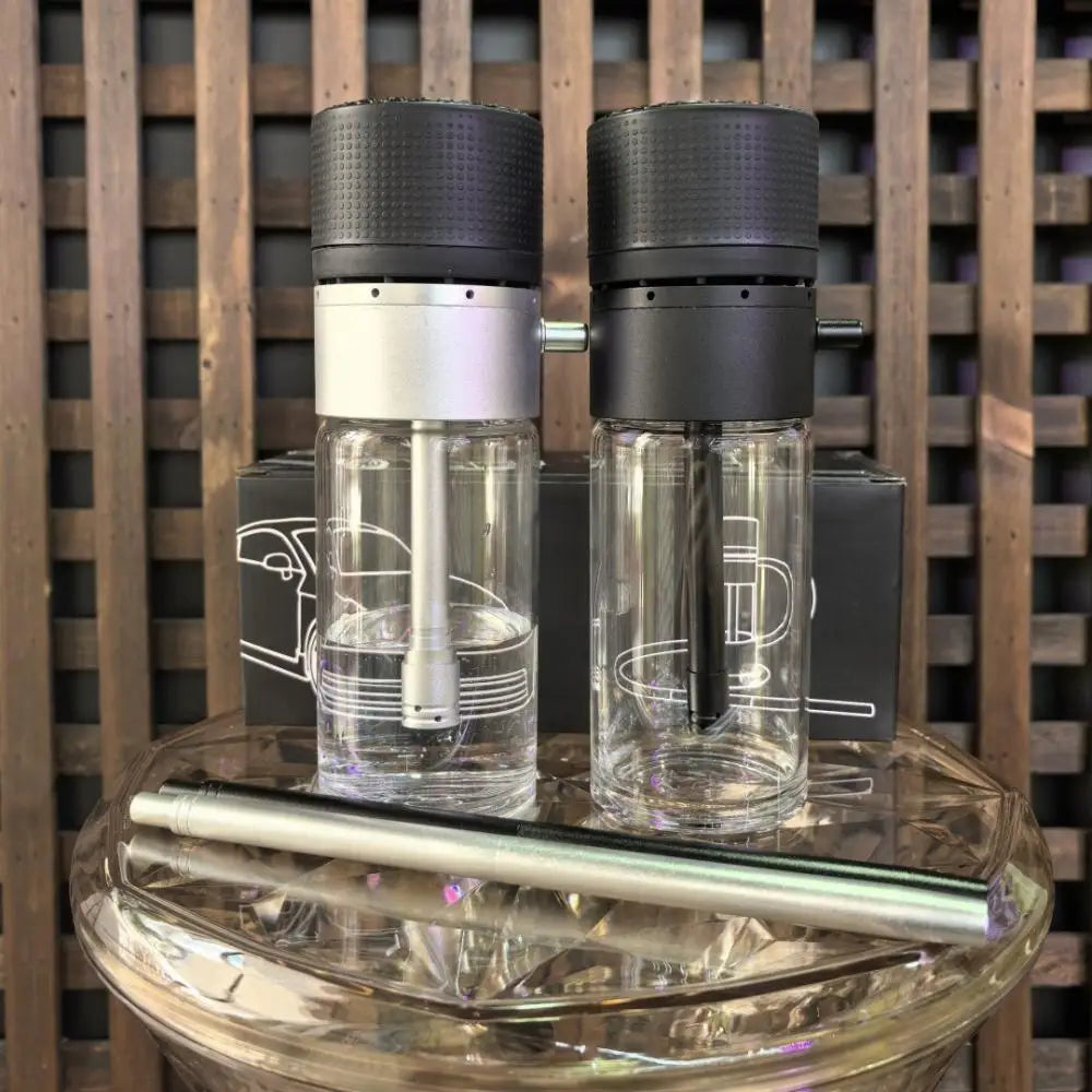 DONIRT High Quality Shisha Pipes Smoking Glass Hookah Set with Bowl Chicha Hose Portable Smoke Accessories Gifts for Car Home