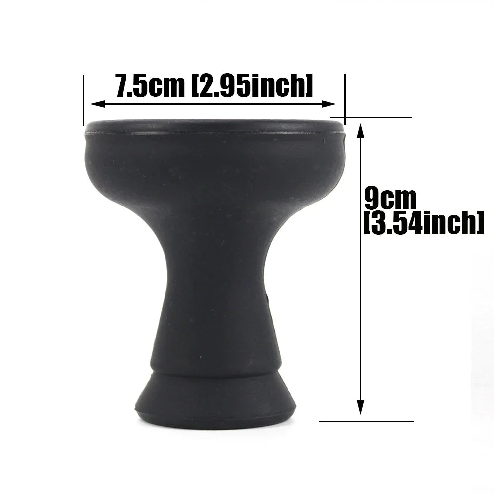 Tenghuo Accessories Silicone Smoke Pot Smoke Gun with Arabic Hookah Accessories Silicone Bowl Hookah Bowl Shisha Pipes & Smoking