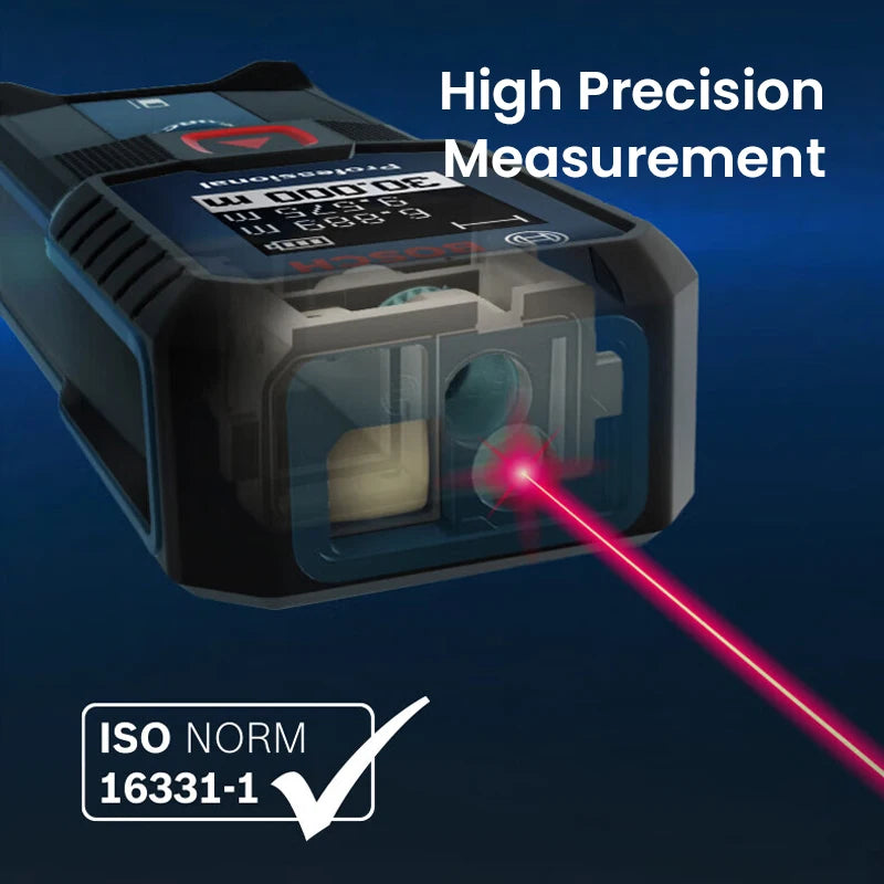 Bosch Laser Tape Measure Professional Distance Meter Optical Rangefinder Accurate 30-50m Surveying Equipment