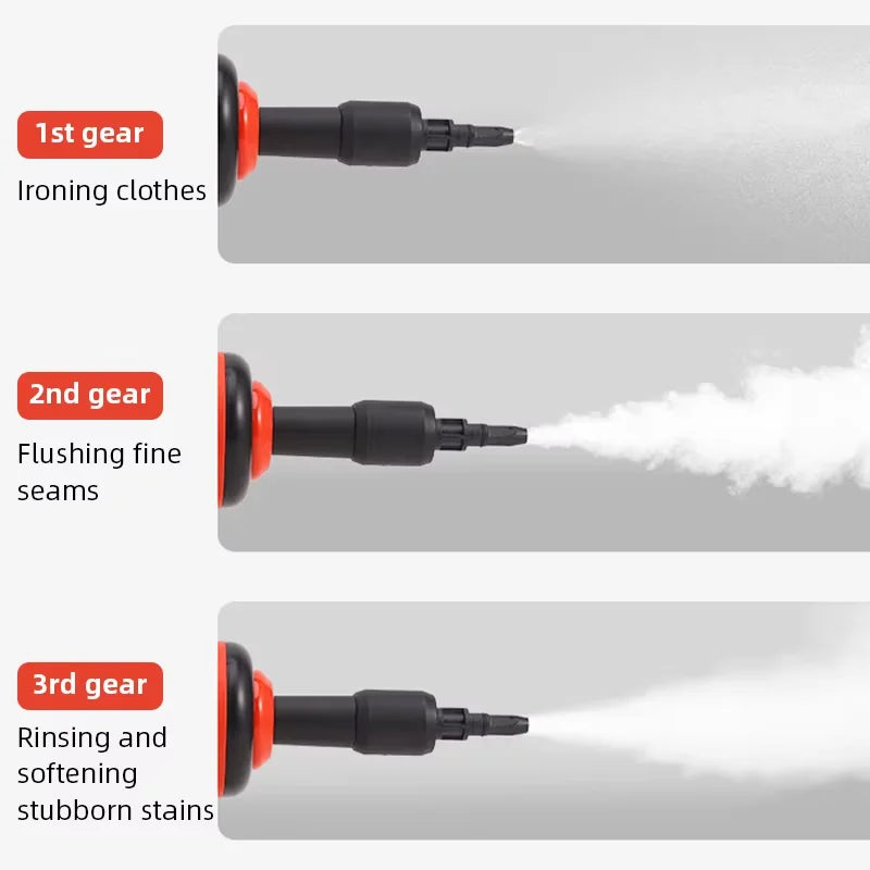 Handheld Steam Cleaner High-Pressure and High-Temperature Sterilization 1200W Household Air Conditioner Kitchen Hood Washer Gun