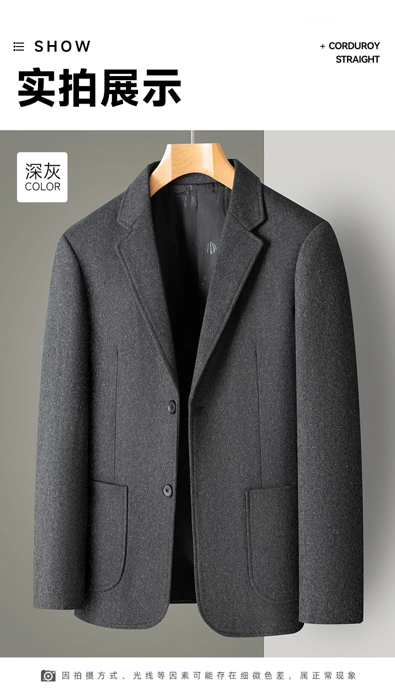 Spring, Autumn and Winter Woolen Men's Suits, Wool Suits, Cashmere Men's Jackets, Woolen Suits, Men's Suit Jackets, Woolen Coats, Suit Jackets