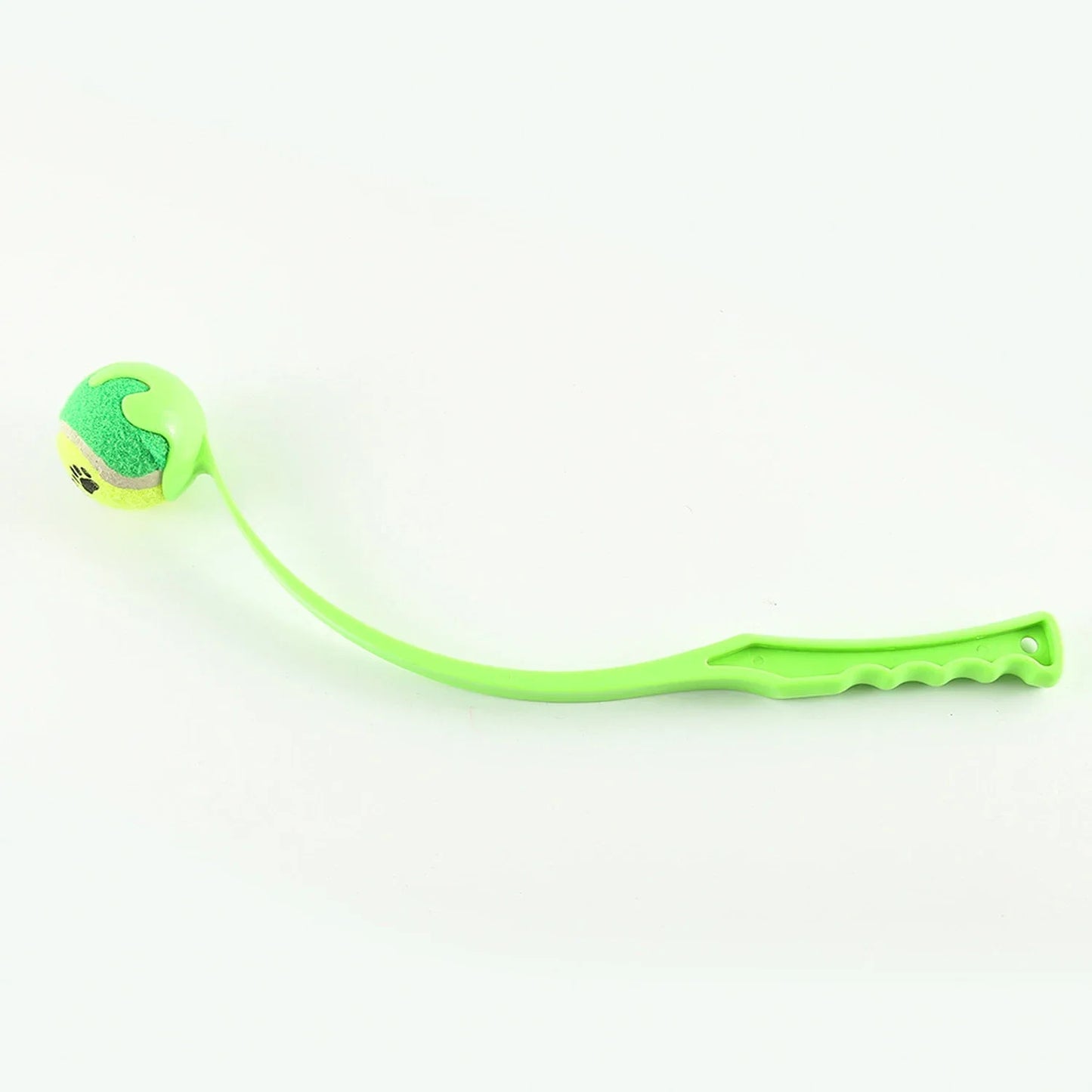 Pet Tennis Ball Launcher Set Outdoor Dog Training Toy Fetch Play Durable Ergonomic Handle Interactive Ball Picking Pet Supplies