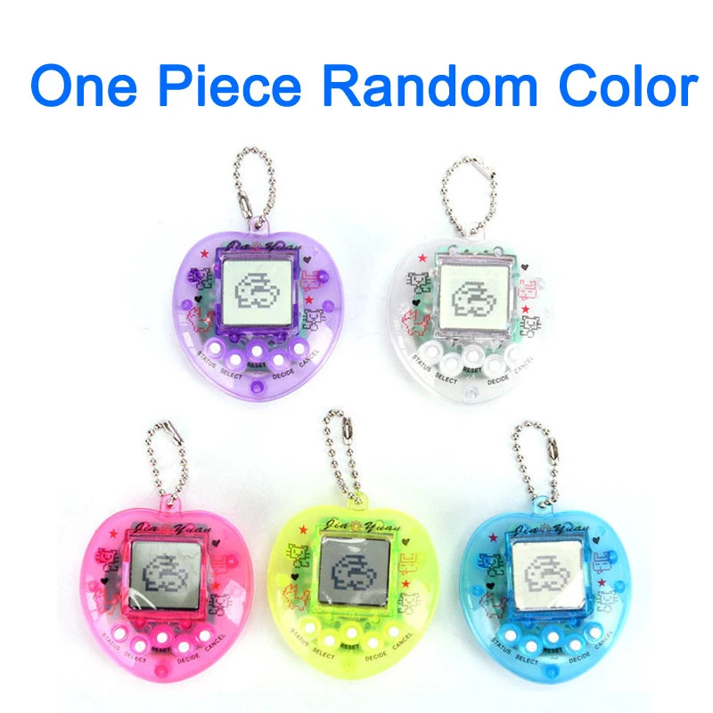 Virtual Pet Tamagotchi Tamagochi Toy in Russian Original German Spanish Polish Electronic Animals Kid Play Game Boy Child Pixel