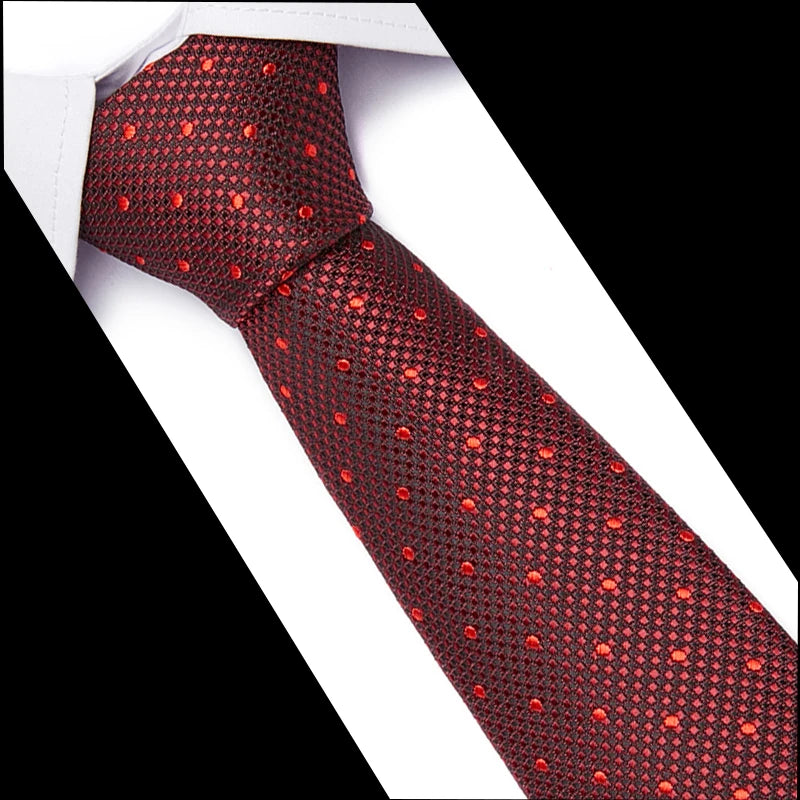 Hot Sale Necktie Man 7.5 cm Silk Tie Solid Color Gravatas Suit Accessories Fit Wedding Holiday Party