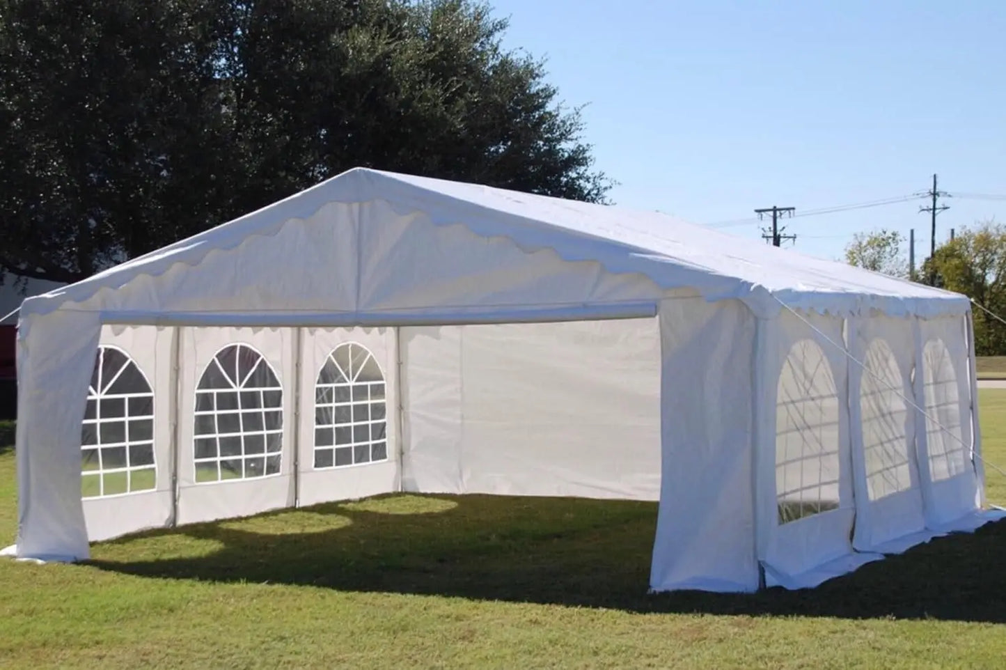 20'x20' Budget PE Tent Including Free (2) Long Bags for Parties, Canopy Carpas para Fiestas,Wedding Party Tents, Customized