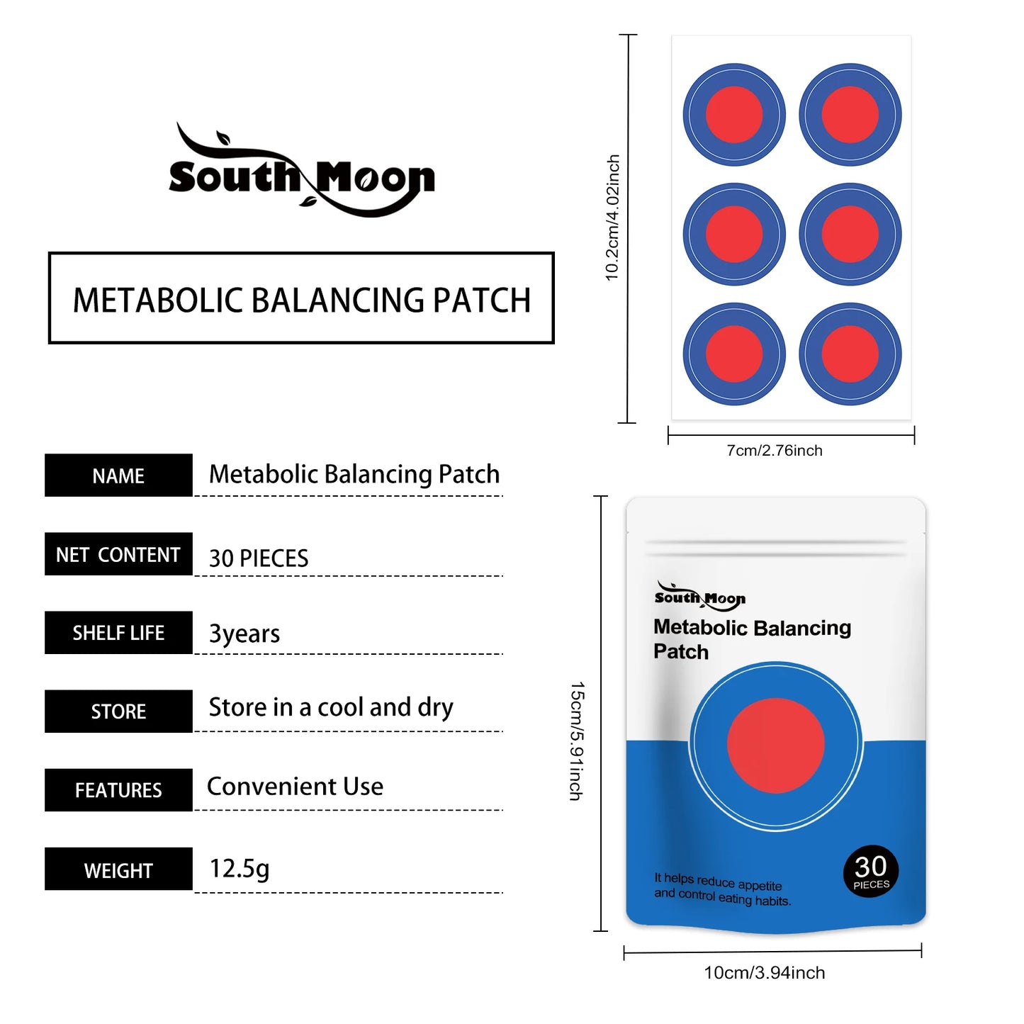 Body Care Patch - Soft, Skin-Friendly & Breathable Material, Daily Gentle Body Contour Care for Comfortable Wear