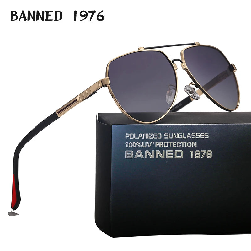2021 Latest  HD Polarized Sunglasses Men Square Driving Shades Male Vintage Sun Glasses For Men Women Mirror Summer UV400 Oculos