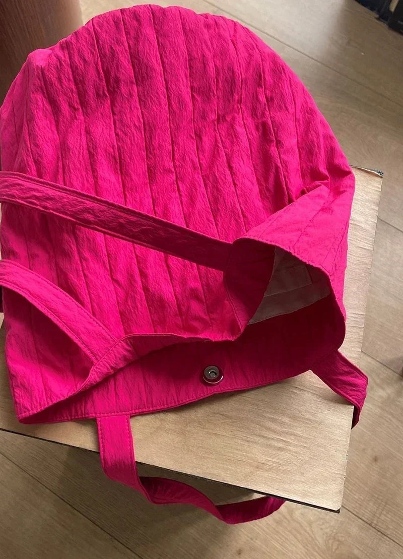 Casual Fashion Bag for Women Shopper Handbags Environmental Storage Reusable Shoulder Tote Bag School Bags Girl Designer Bag