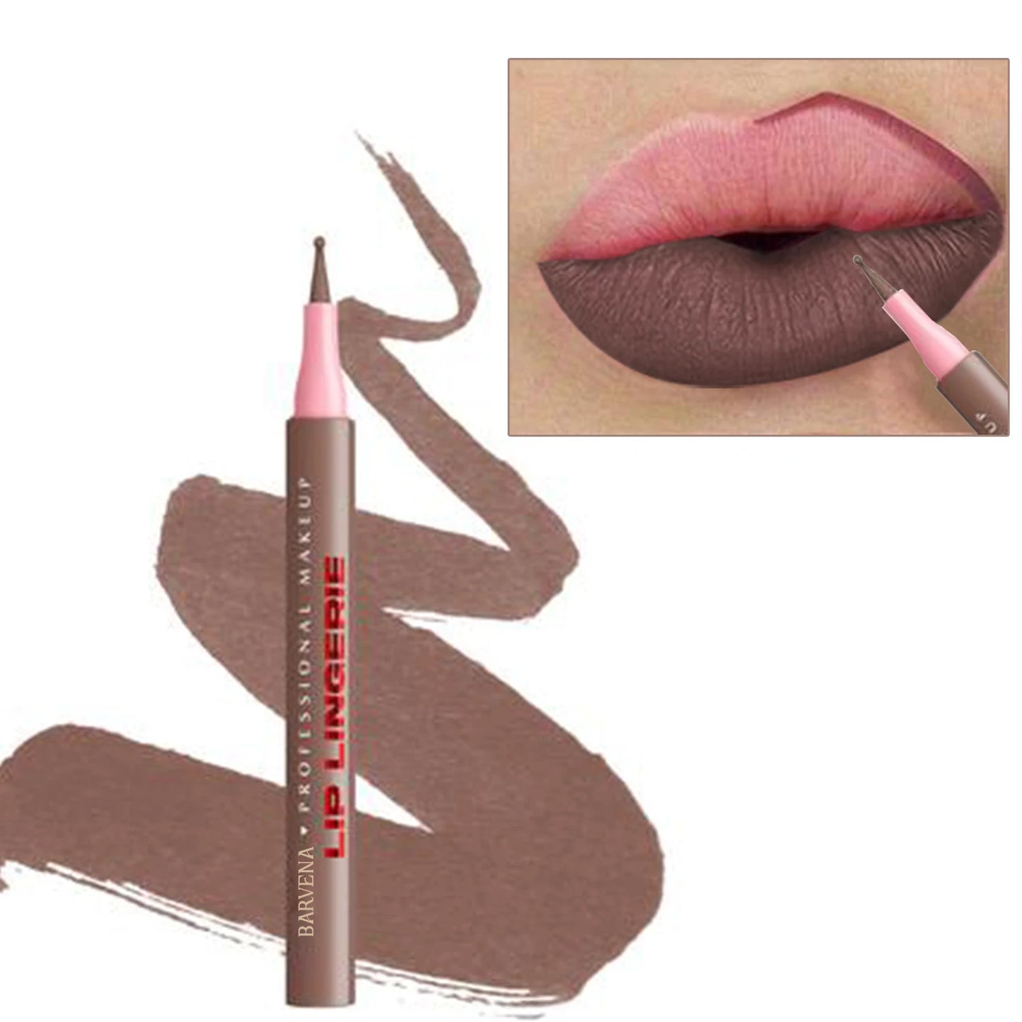 12 color matte lipliner lipstick lip pencil long-lasting waterproof, sweat proof, non dry cosmetics women's cosmetic pen
