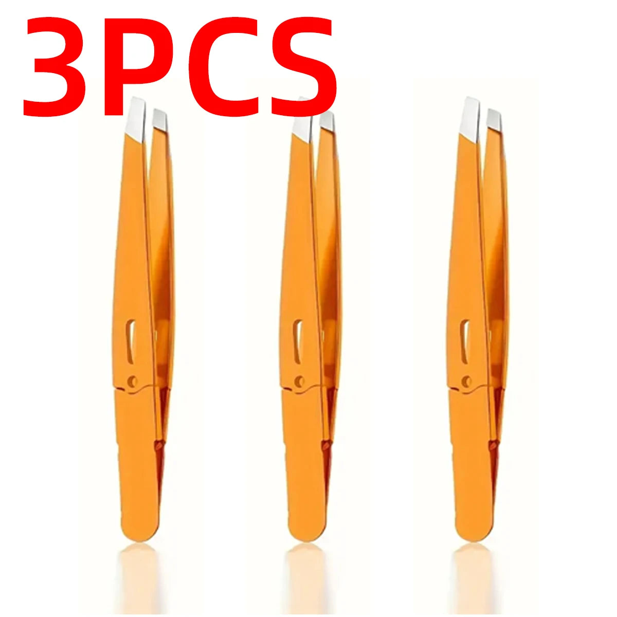 1/3/5/10PCS Professional Stainless Steel Tweezers With Slanted Eyebrows And Facial Clips Durable And Hypoallergenic Eyebrow Clip