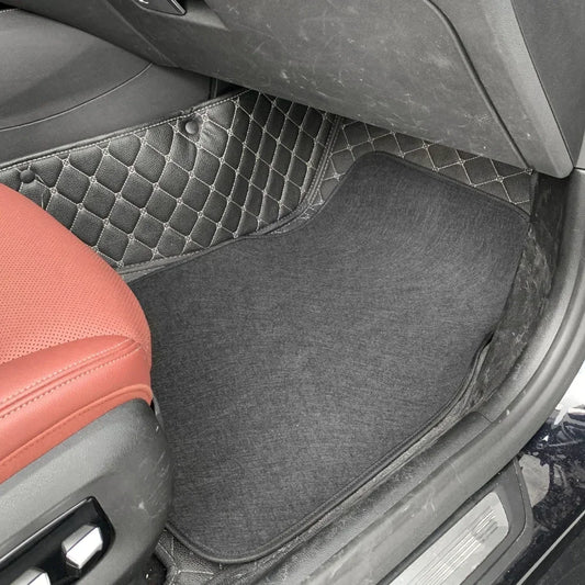 Universal Car Automotive Carpet Floor Mats 1/2/4pcs For Auto SUV Sedans Vans Accessories Dirt and Wear-resistant