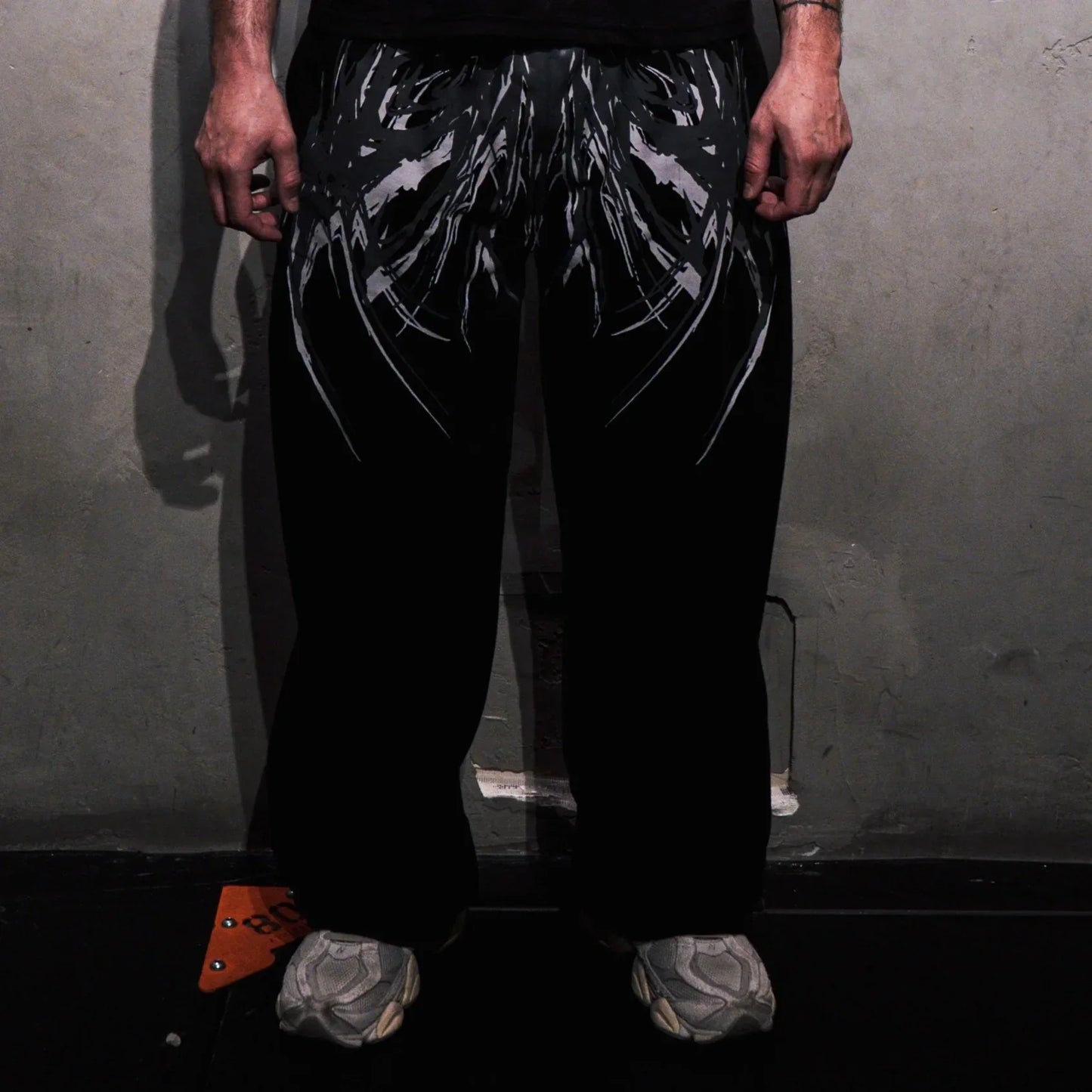 Streetwear Jogger Pants Men Women Unisex Loose Gym Workout Trousers with Drawstring Wide Leg Casual Fitness Fashion Alternative
