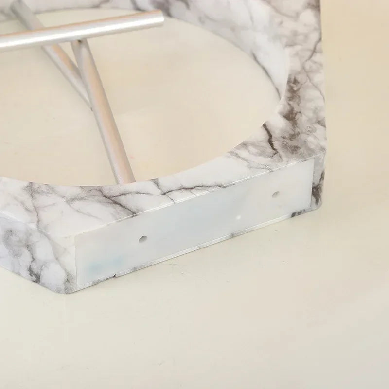 Perpetual Motion Instrument Hexagonal Newton Pendulum Marble Texture Desktop Decoration Business Creative Gifts Pendulum Model