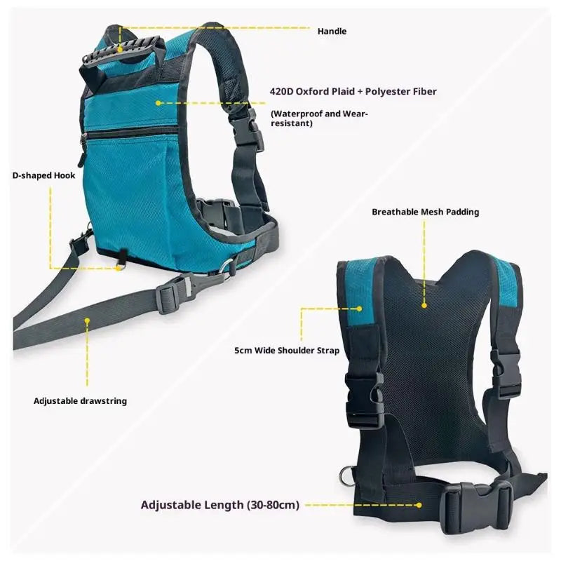 Ski Harness For Kids Child Snowboard Harness With Backpack Adjustable Snowboard Training Belt Children Speed Control Leash