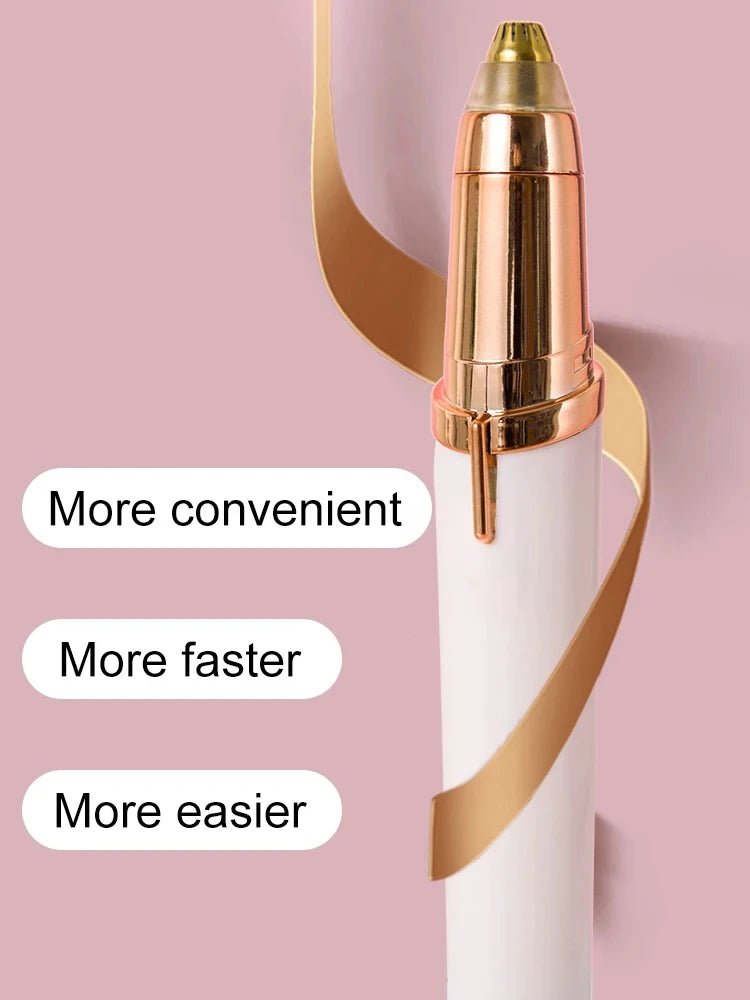 Electric Eyebrow Trimmer Electric Face Eyebrow Hair Trimmer Mini Portable Women Body Shaver Remover Blade Eye Rechargeable