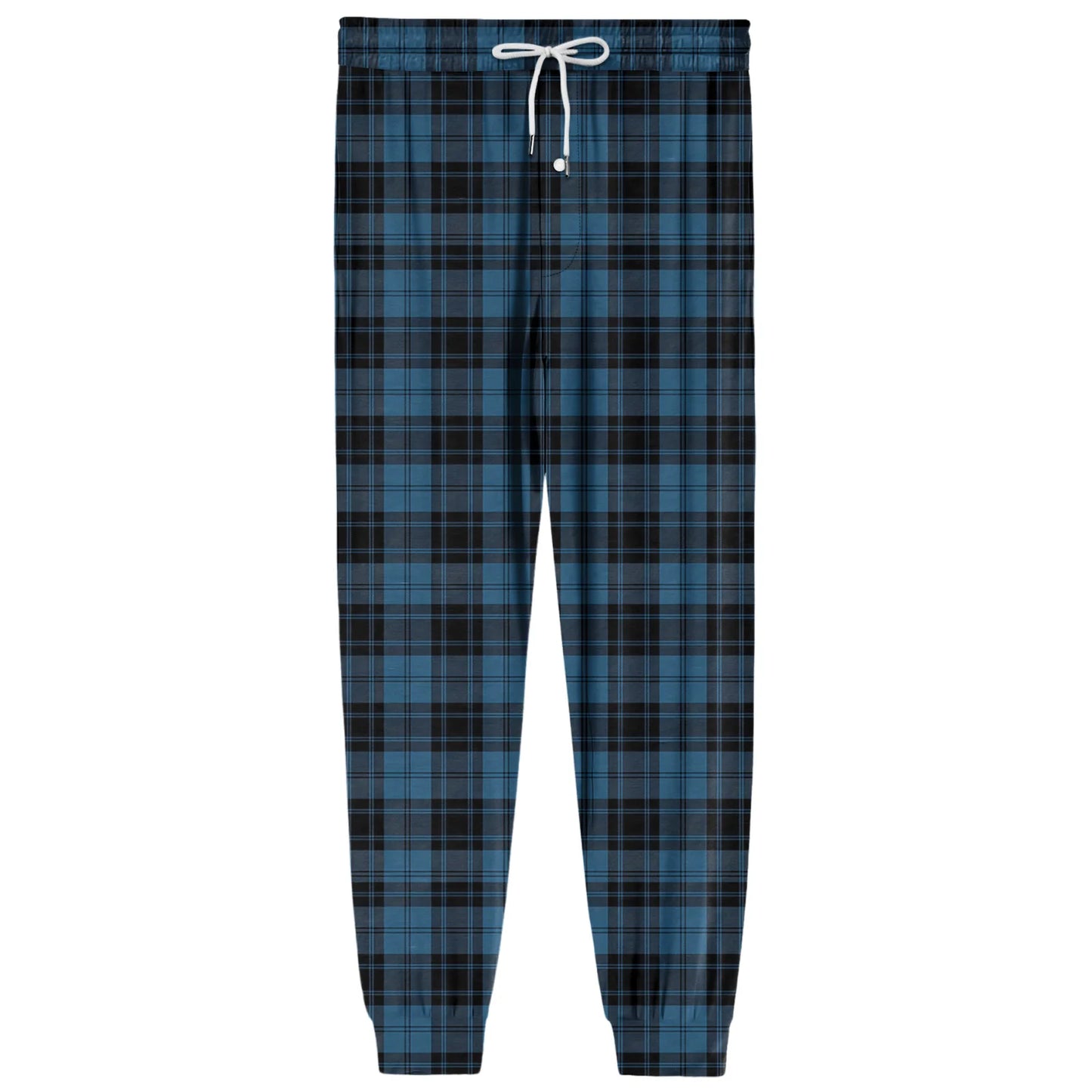 Men'S Plaid Casual Pants Checkered Pattern Cuffed Design Comfortable Fabric Suitable Daily Wear All Seasons Trendy Pajama Pants