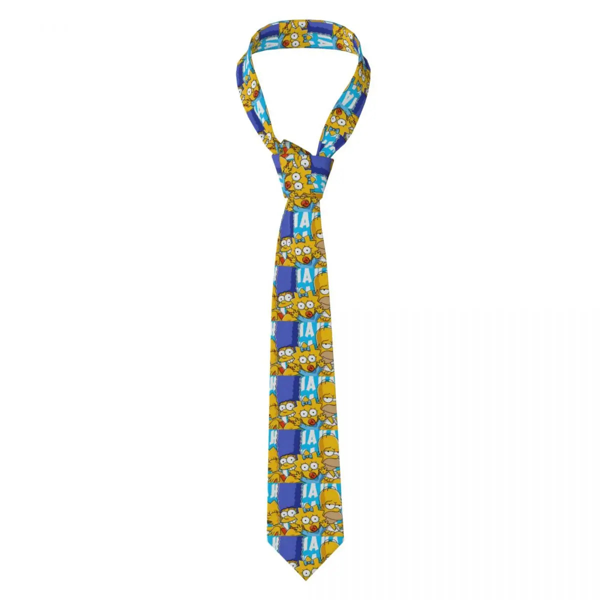 Personalized The S-Simpsones Homer Neck Ties Men Formal Silk Wedding Neckties